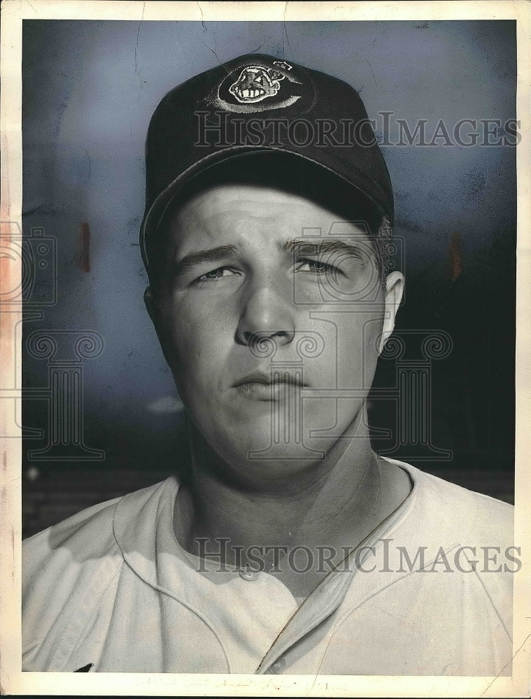 1957 Russ Nixon Catcher Cleveland Indians - Historic Images