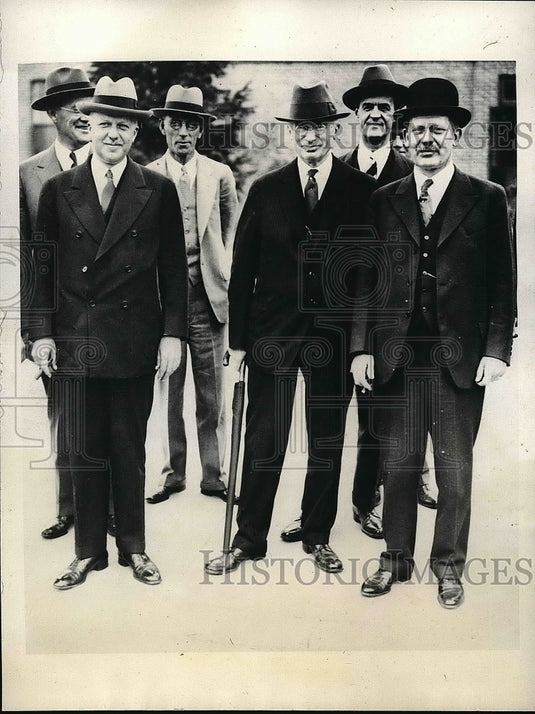 1930 Press Photo Walter Gifford, President, American Telephone & Telegraph Co. - Historic Images