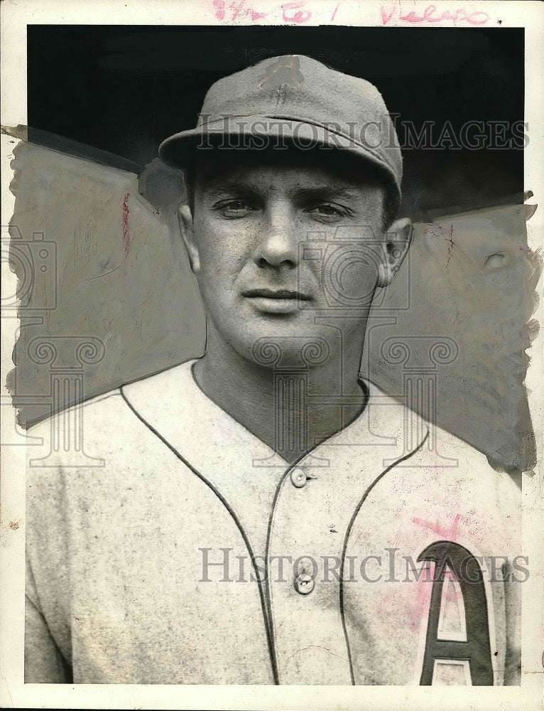 Press Photo Nicholas Etten of Philadelphia Phillies - Historic Images