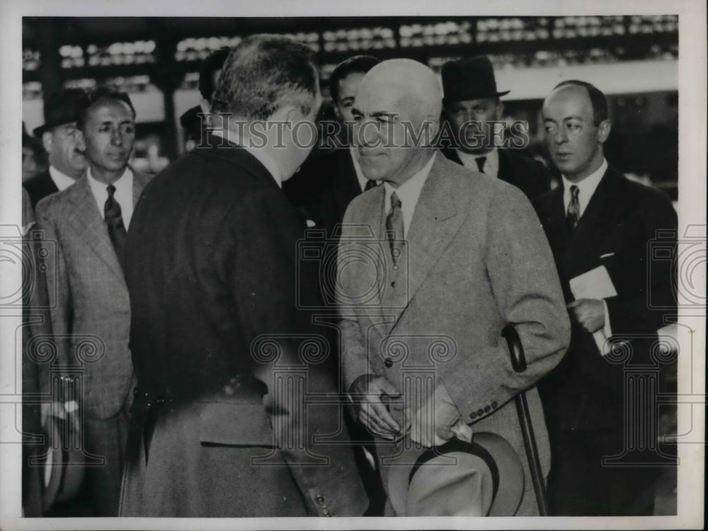 1939 Behic Erkin, Turkish Ambassador to France - Historic Images