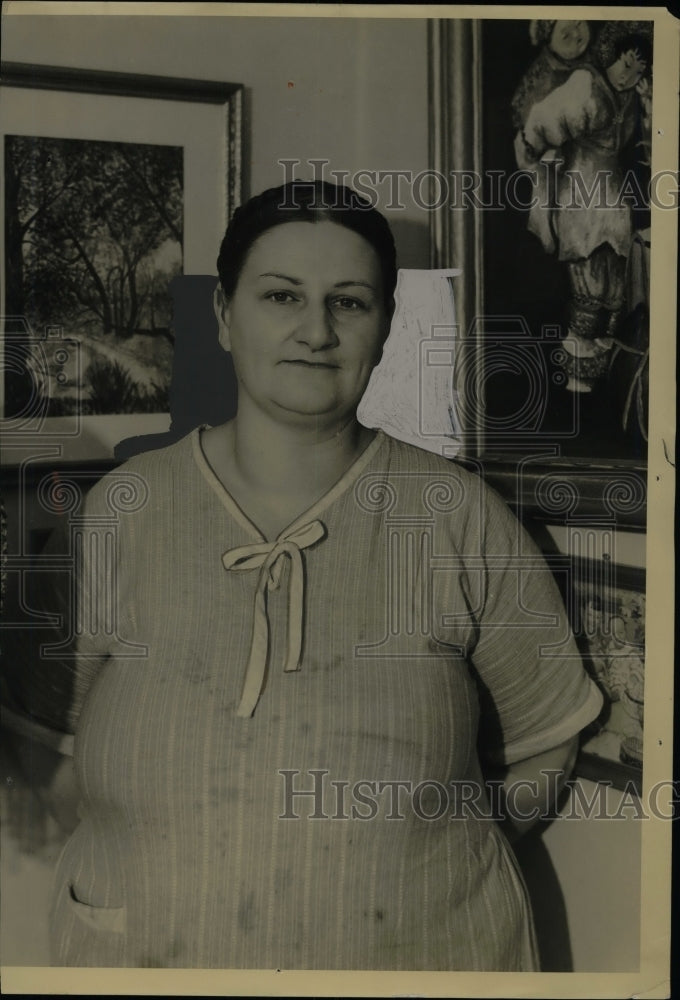 1931 Heiress Mrs Albert Peterson Of Rockford, IL - Historic Images