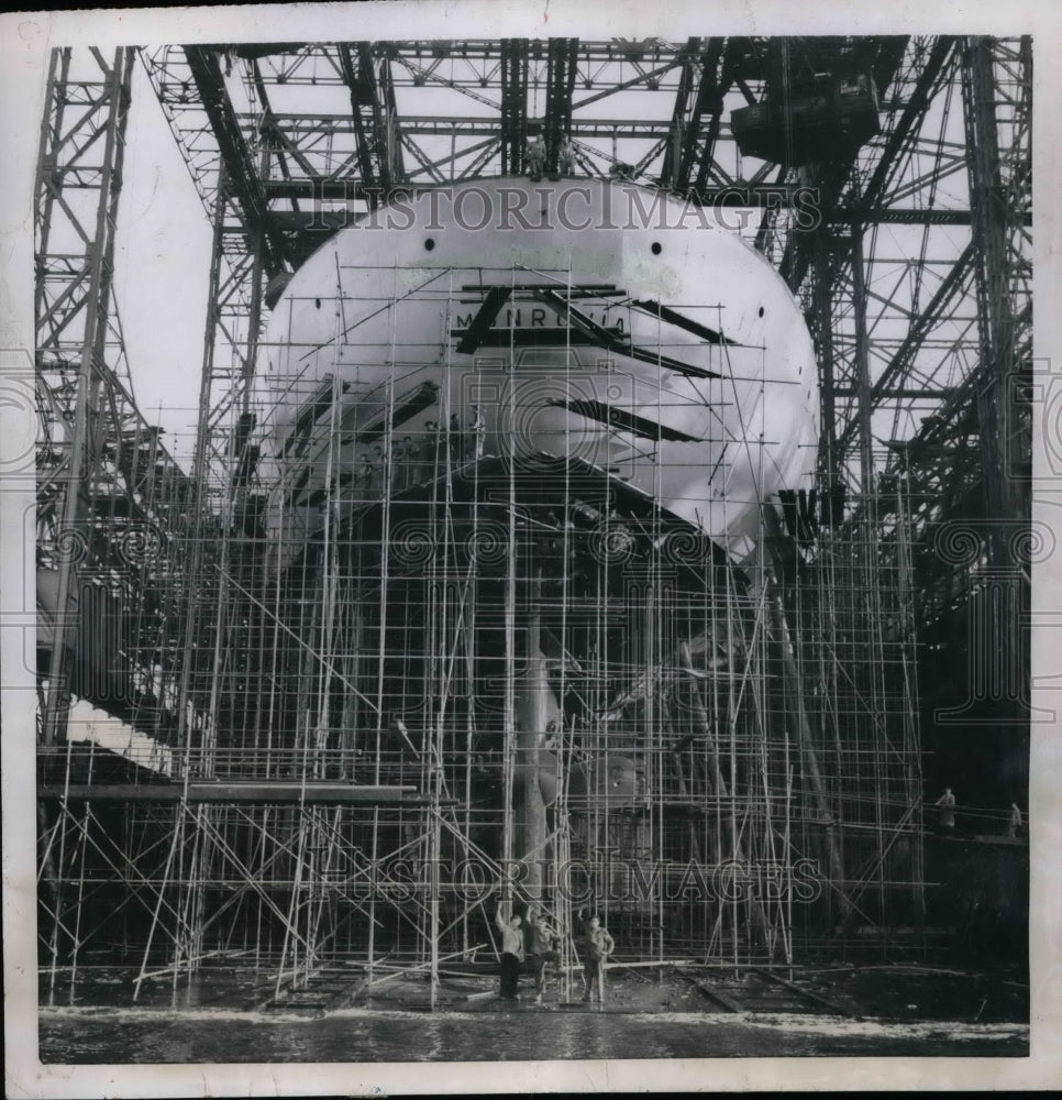 1953 German Shipyard  - Historic Images