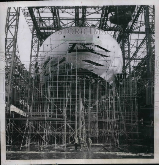 1953 German Shipyard  - Historic Images