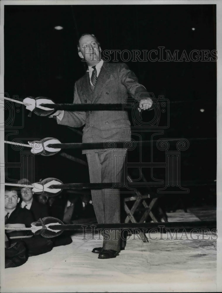 1934 Press Photo Langdon Post House Commissioner New York - Historic Images