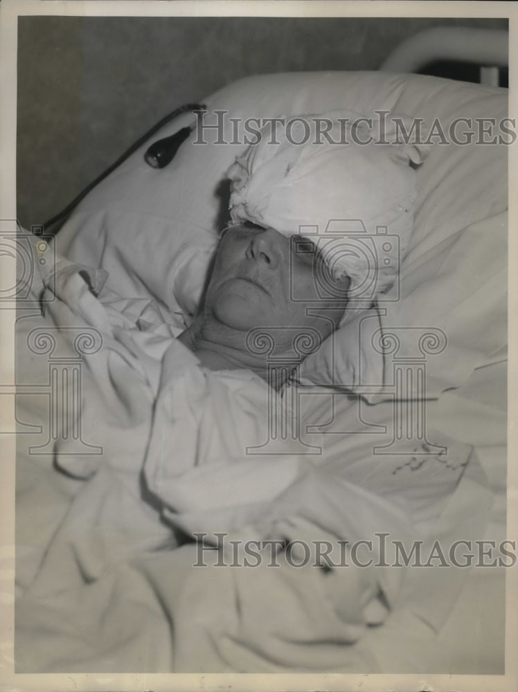1939 Press Photo Mrs Mary Hampton of Rockhold, Ky in hospital - Historic Images