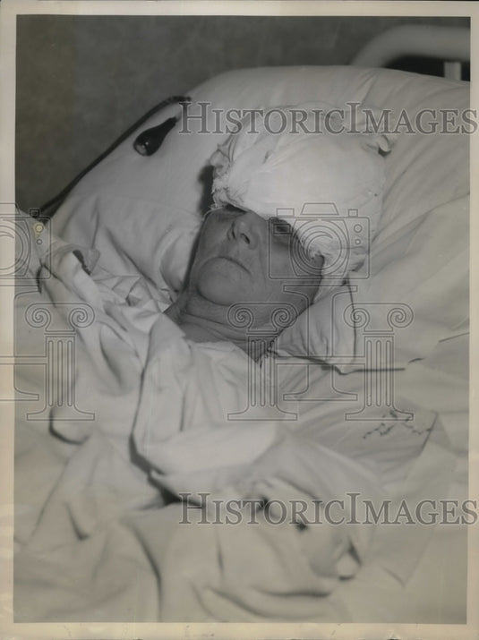 1939 Press Photo Mrs Mary Hampton of Rockhold, Ky in hospital - Historic Images