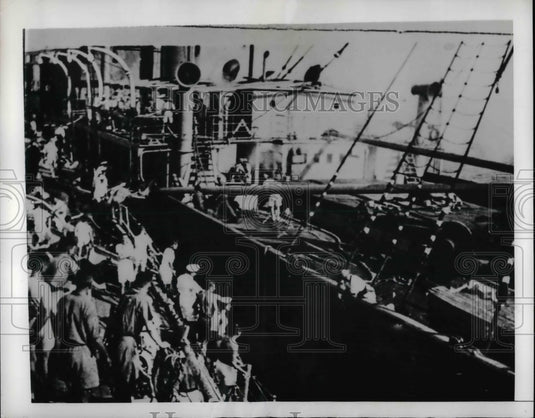 1941 Press Photo German freighter 