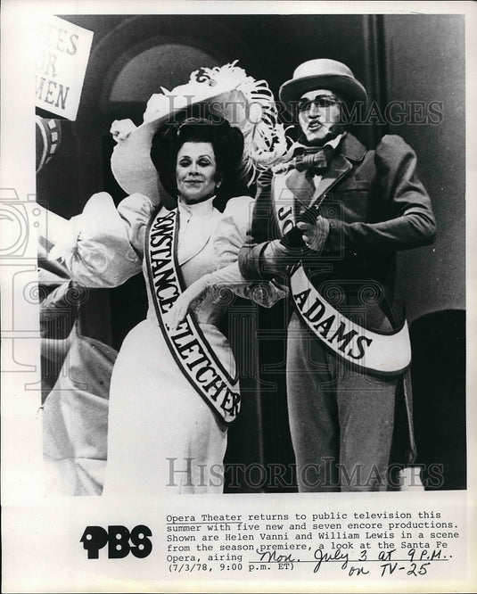 Press Photo Opera Theater on PBS - nea48157-Historic Images