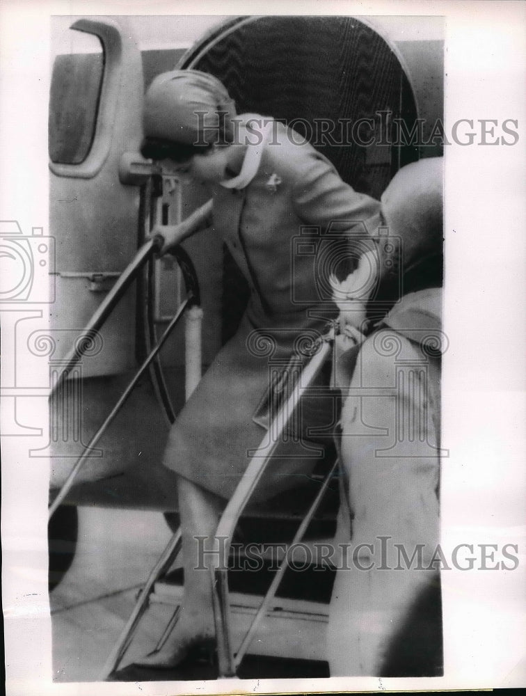 1962 Press Photo Princess Alexandra Newlywed on Honeymoon - nea48170 - Historic Images