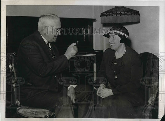 1934 Press Photo Judge & Mrs Marion Patterson-Historic Images