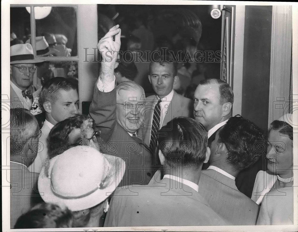 1952 Press Photo HJ Porter Leader pf Texas Group for Eisenhower - Historic Images