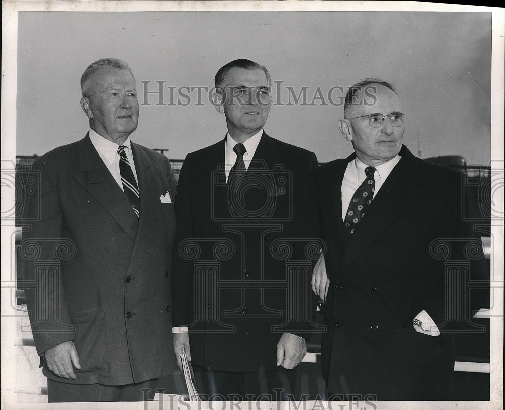 1953 Press Photo Senators Hames Duff of Pennsylvania, John Stenrds of - Historic Images