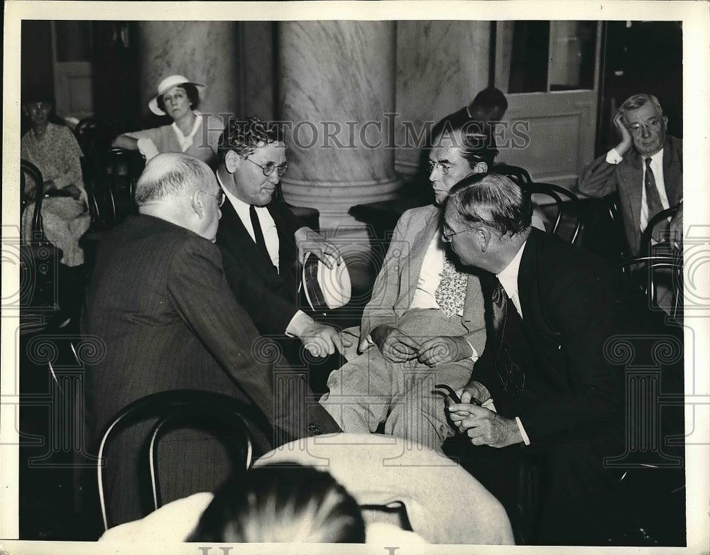 1934 Senate Munitions probe, P DuPont, F elix & I Dupont - Historic Images