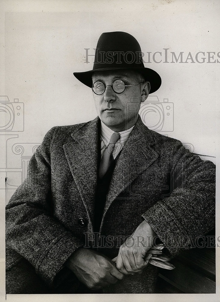 1934 Thomas L.W. Mullins, Managing Director of Madeira Assoc. - Historic Images