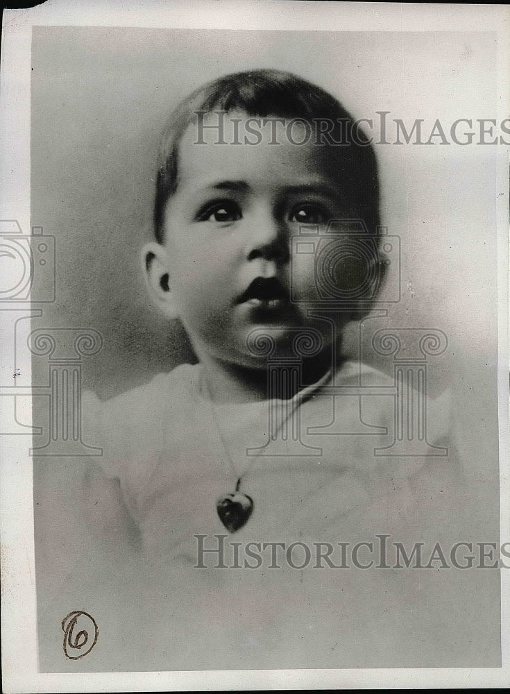 1934 Press Photo Princess Maria Louise Daughter of Bulgarian Royal Couple.-Historic Images