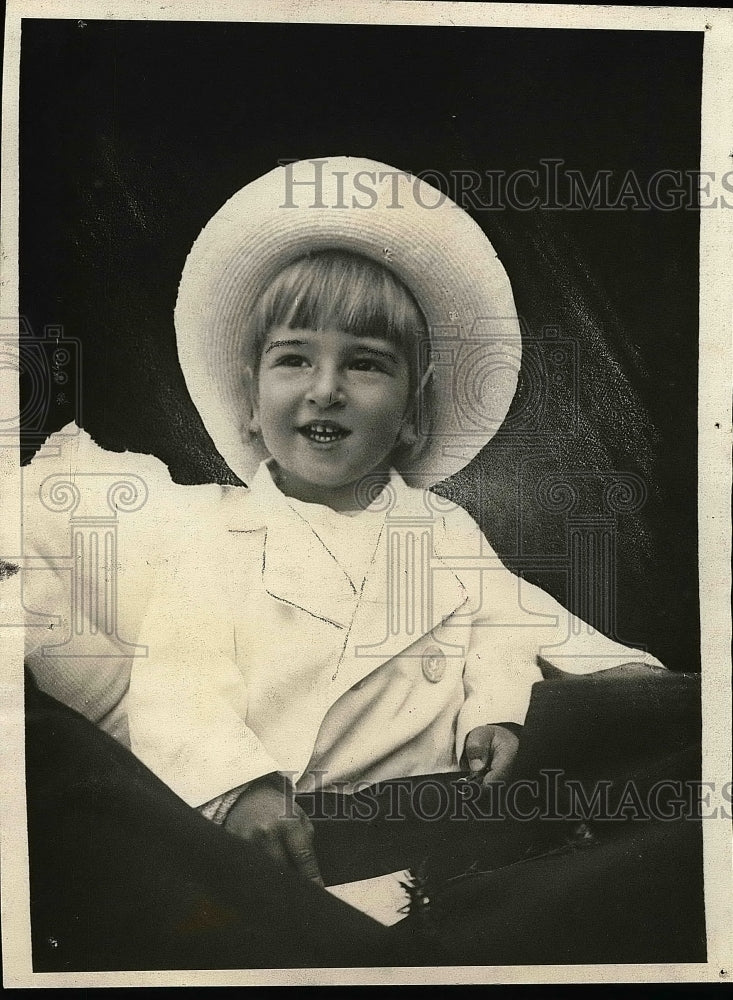 1925 Press Photo Crown Prince Peter of Jugo Slavia - Historic Images