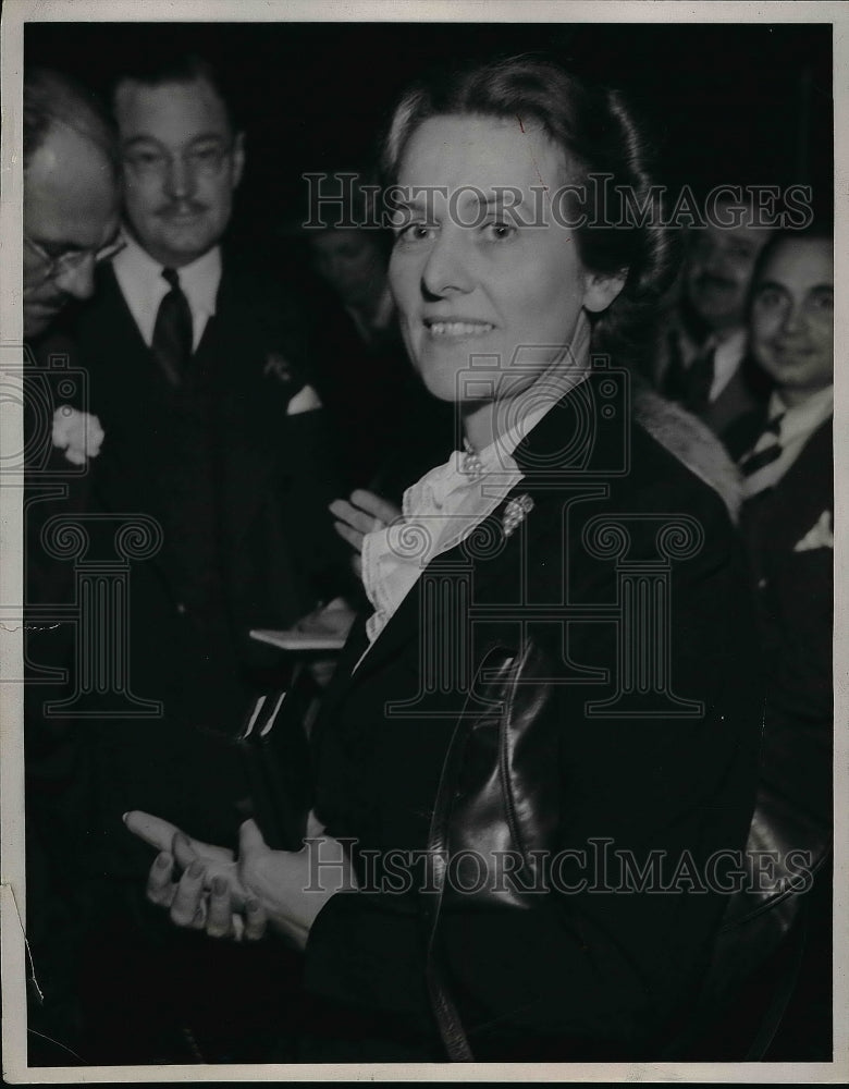 1941 Press Photo Countess Diamaniocouvice,nee Alberta Kirchof-Historic Images