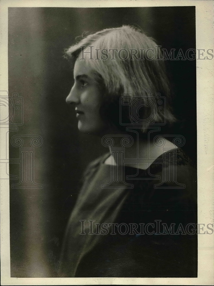 1925 Press Photo Lady Doreen Hetty-Hutchinson nee Aliena Grace - Historic Images