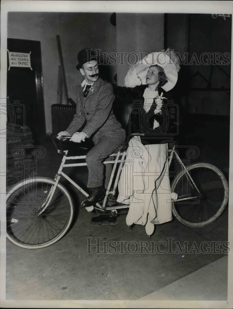 1935 Press Photo Suzanne Davis and Fredrick Goodridge - Historic Images