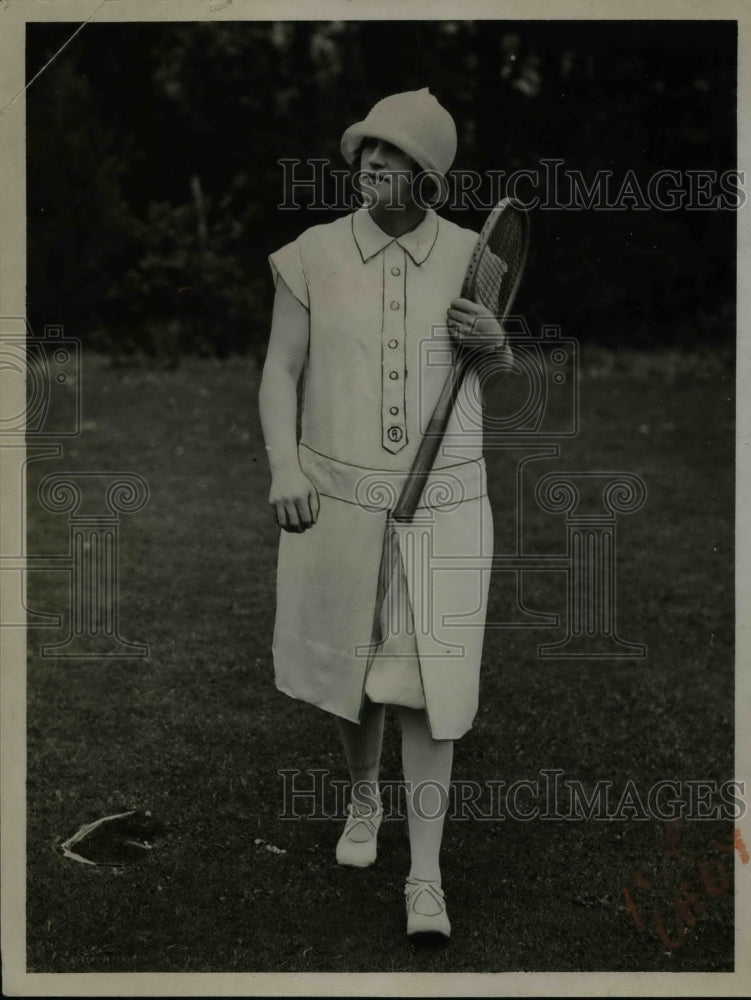 1925 Lady Tennis Player. - Historic Images