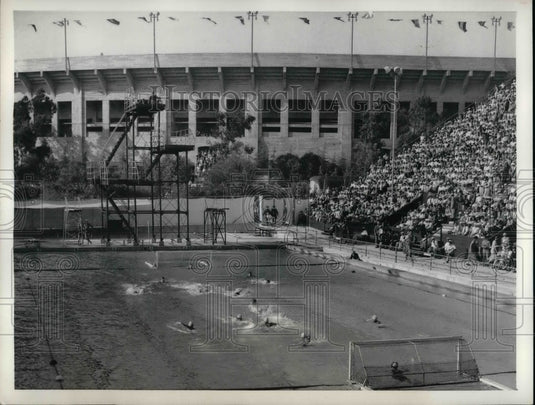 1932 View Of Polo Game Between U.S.A. & Germany - Historic Images