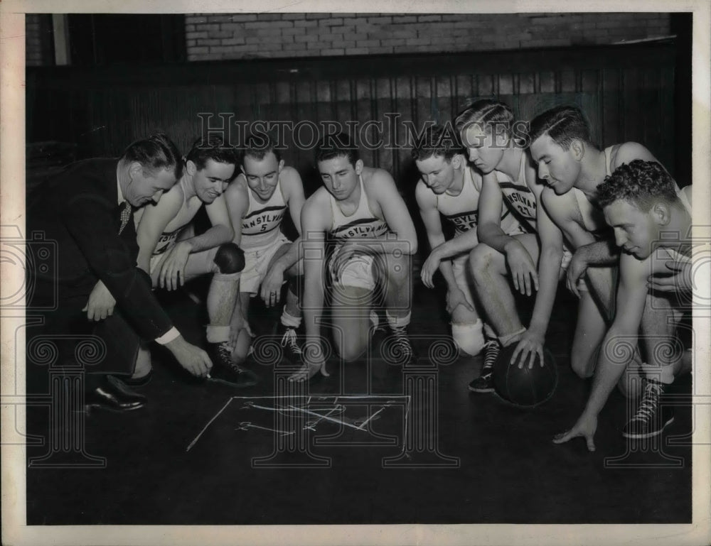 Press Photo New University Of Pennsylvania Coach Don Kellett - nea50007 - Historic Images