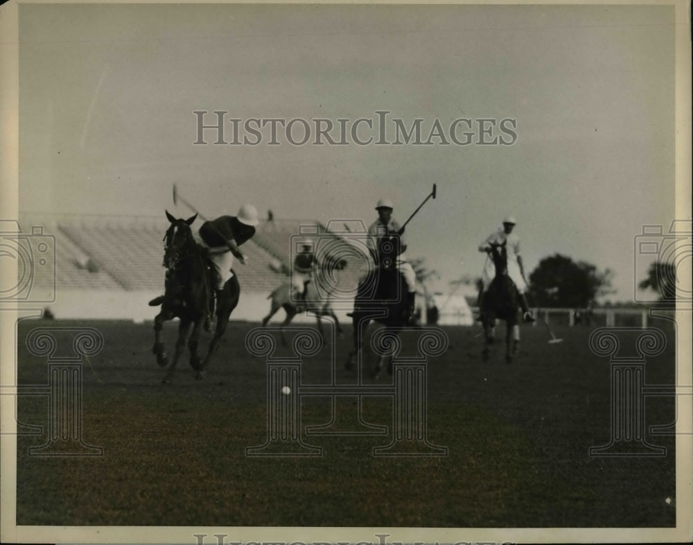 1926 Press Photo Waterbury Memorial Polo at Meadowbrook, D Milburn - nea50158 - Historic Images
