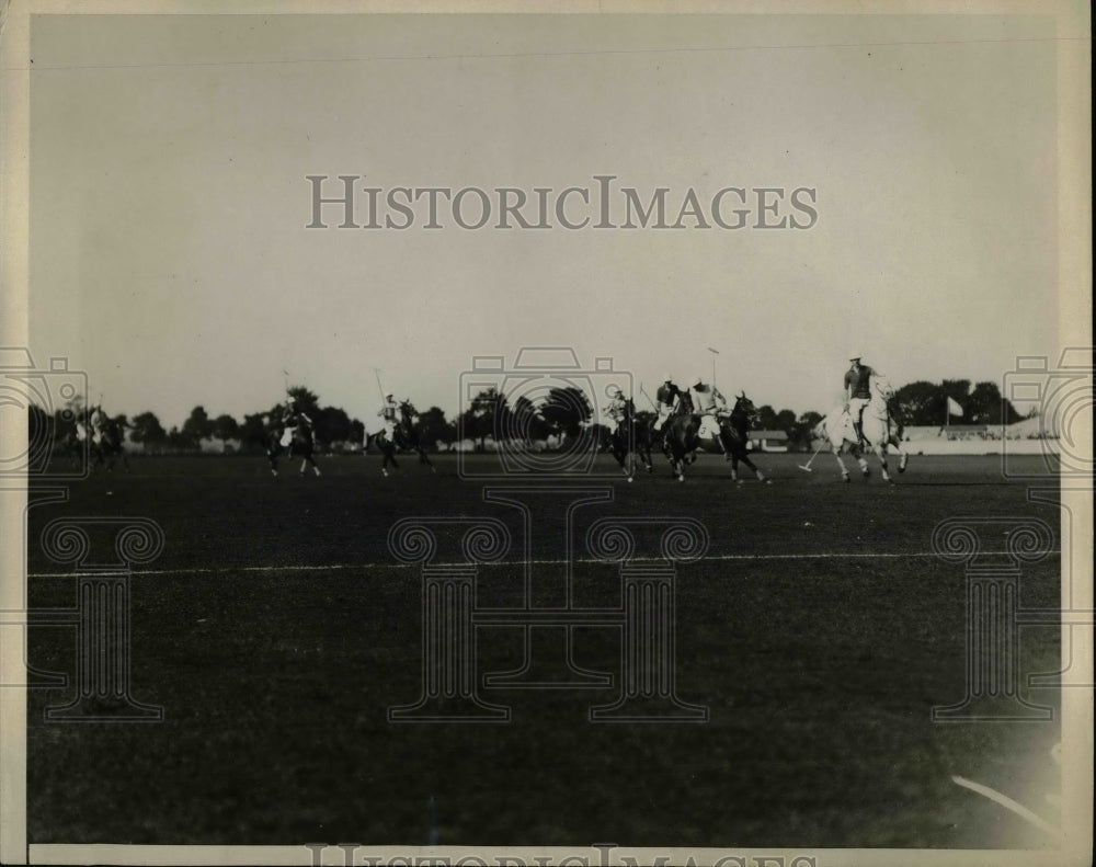 1925 American International Polo team at Meadowbrook  - Historic Images