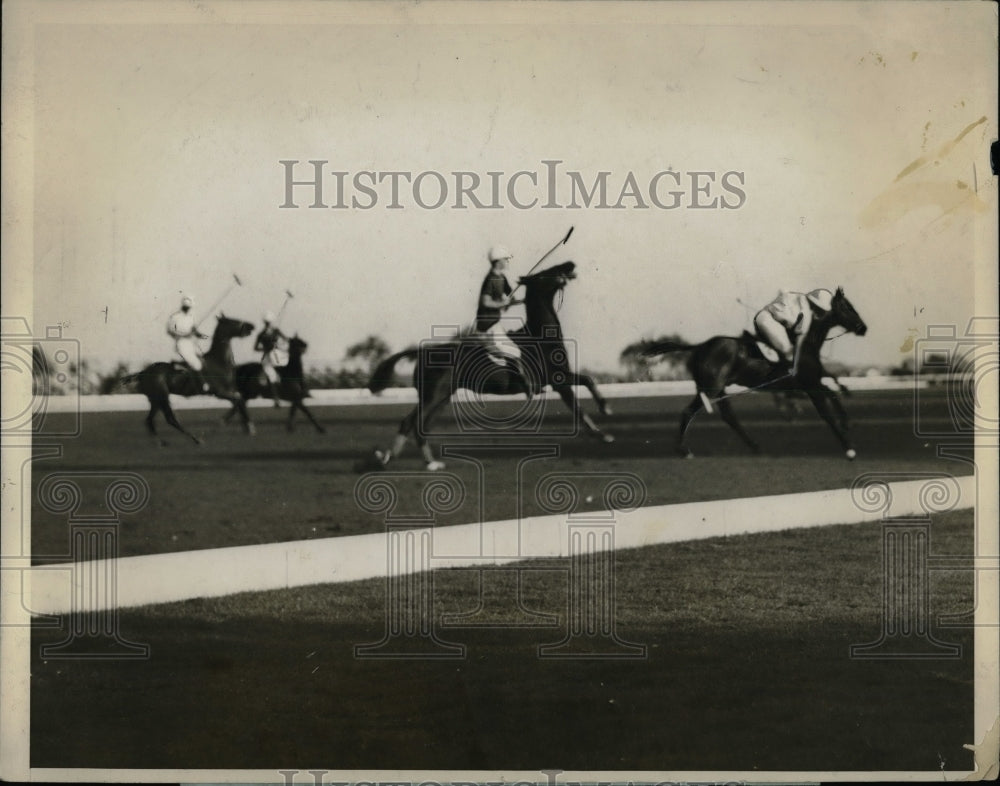 1926 Press Photo Hurricane polo team in action vs Argentina - nea50173 - Historic Images