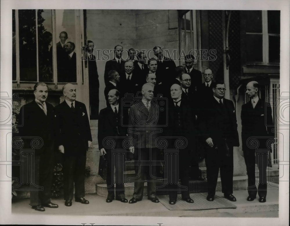 1939 Oslo Group Dr. Bech Hubert Pierlot Richard Sandler Peter Mulch - Historic Images