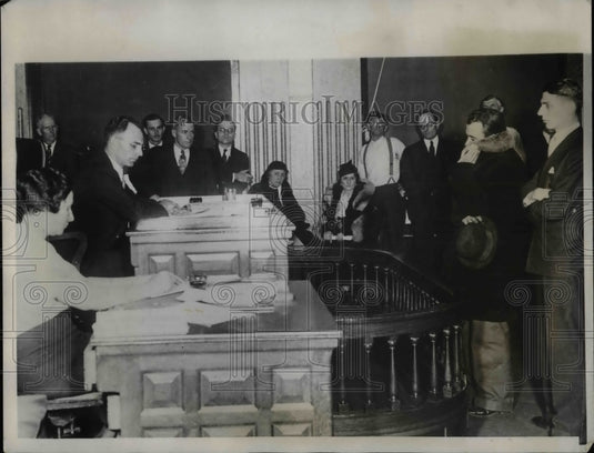 1933 Confessed Murderer Jack Wisdom Given Life  - Historic Images