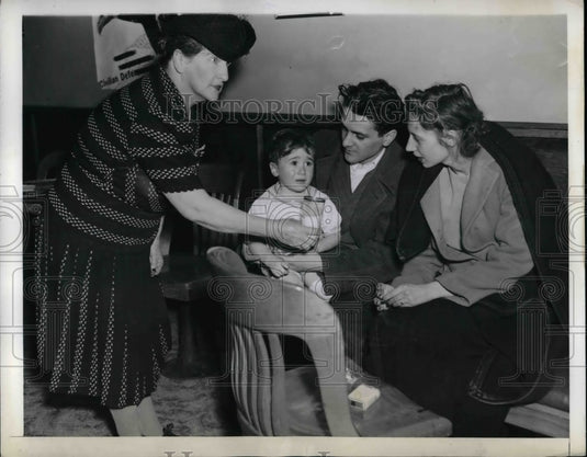 1942 Mr & Mrs John DiLorenzo& Corp Elsie Jones  - Historic Images