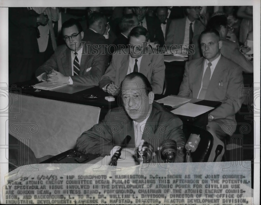 1953 Atomic Energy Commission, Gordon Dean testifies  - Historic Images