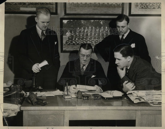 1932 U of Pittsburgh, B Kern,J sutherland,A Gustafson,Hundgartner - Historic Images