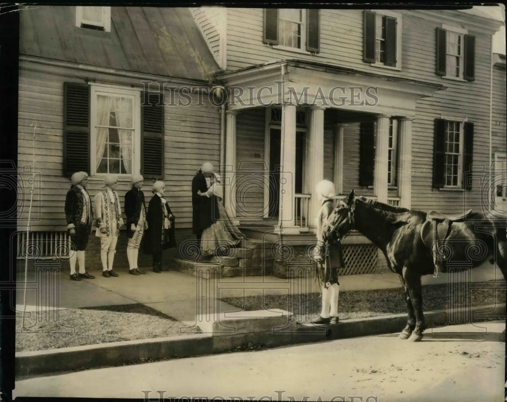 1928 Fredericksburg, Va U of Richmond student in play  - Historic Images