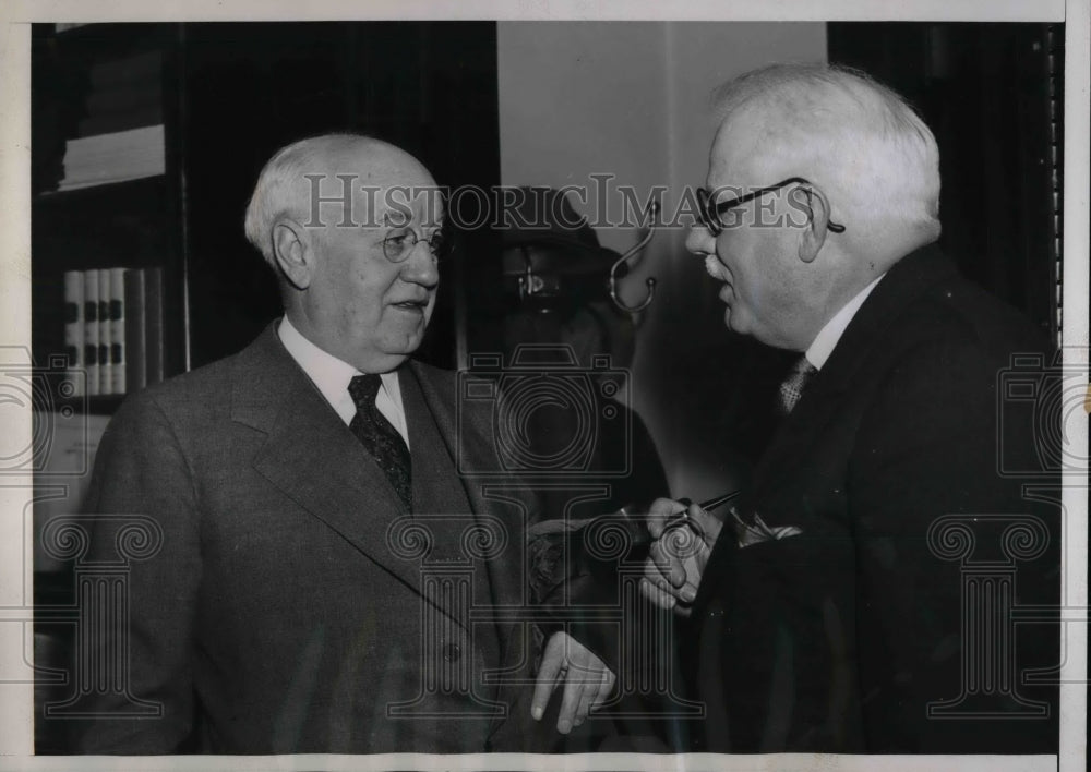 1938 Senator Clyde Herring &amp; George Trundle Jr.  - Historic Images