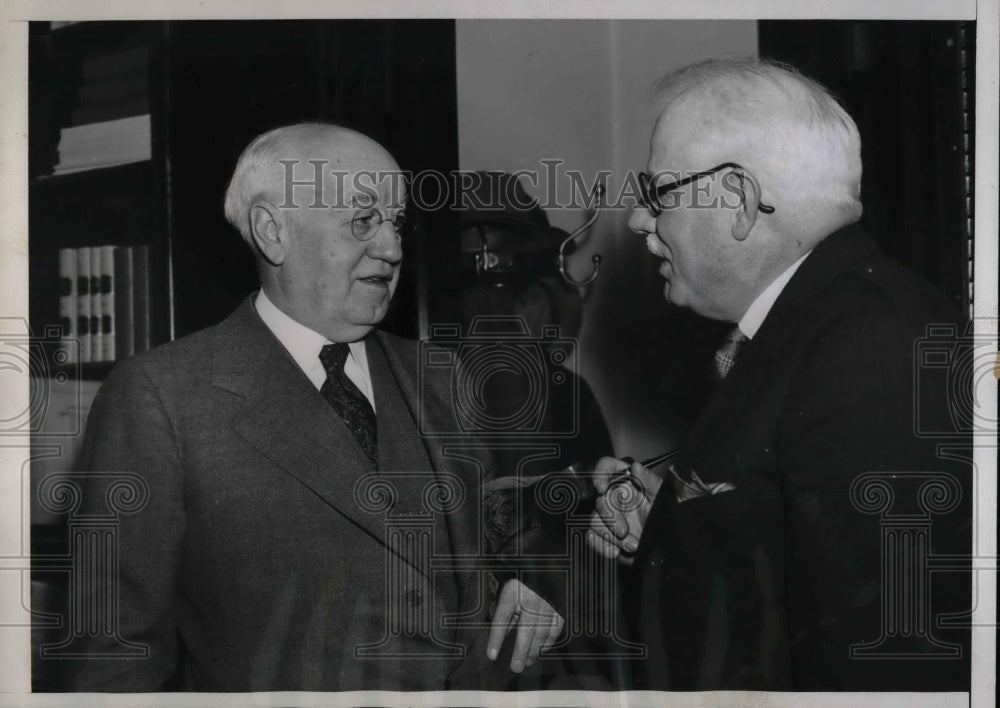 1938 Senator Clyde Herring & George Trundle Jr.  - Historic Images