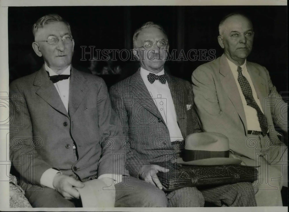 1934 Accused by Sec.of Interior Ickless for attempted blackmail. - Historic Images