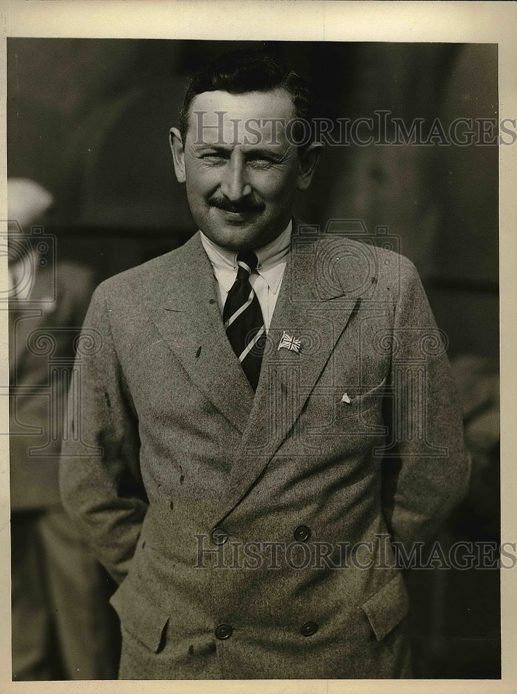 1926 Press Photo Colonel E.F. Lawson president of the British Advertising Ass. - Historic Images