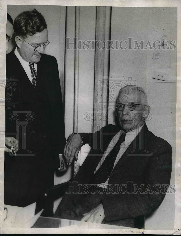 1935 Press Photo William Shearerand and D.A. Otis Babcock - nea50782 - Historic Images