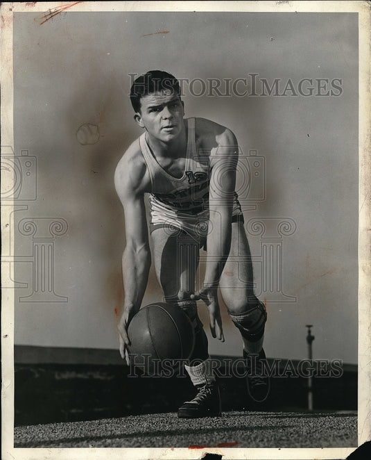 Press Photo Ralph Vaughn Forward University of Southern California - nea50823 - Historic Images