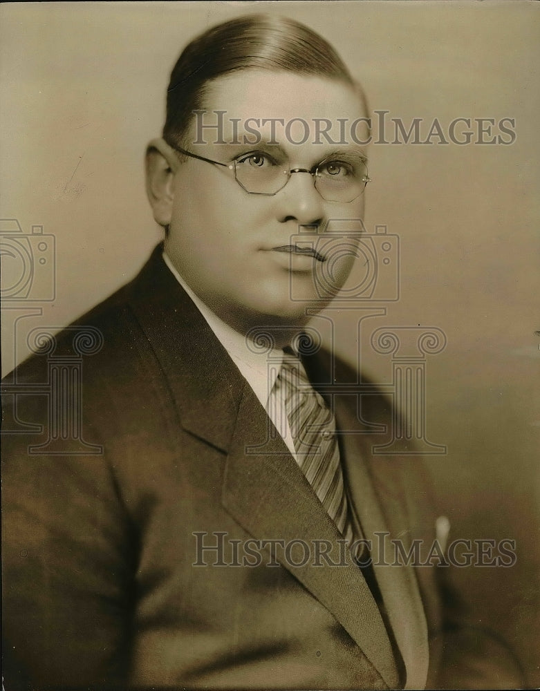 1928 Press Photo Adolph Linden, pres. of ABC network for Pacific coast - Historic Images