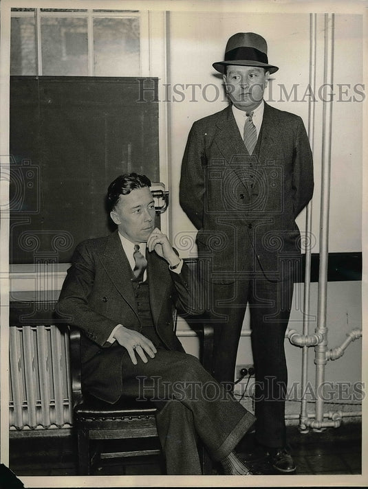 1936 Matthew Simmons & John Murray Nassau County, Ny detectives - Historic Images