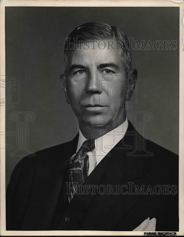 Press Photo C.M. White Chairman Republic Steel Corporation - nea51104-Historic Images