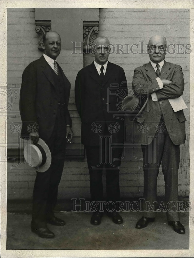 1928 James W. Wadsworth Henry Curran Nicholas Murray Butler - Historic Images