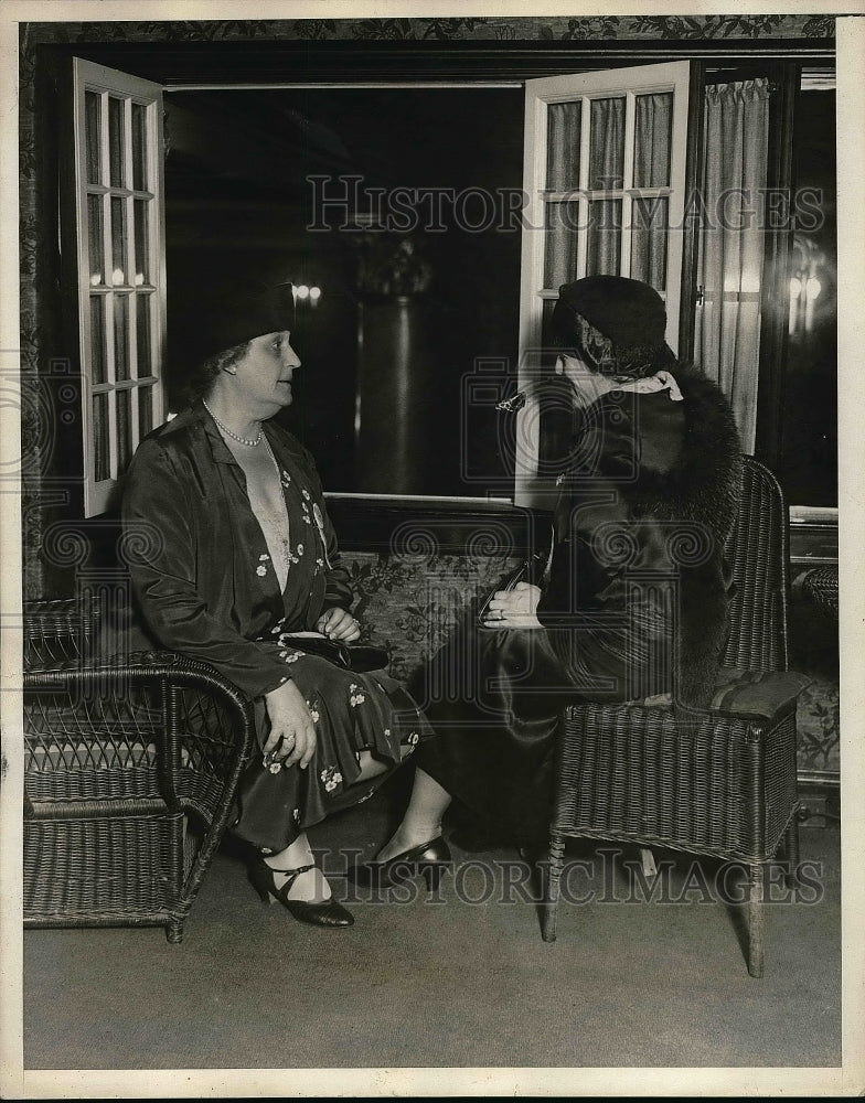 1930 Mrs Van Rensslear Womens Organization National Prohibition - Historic Images