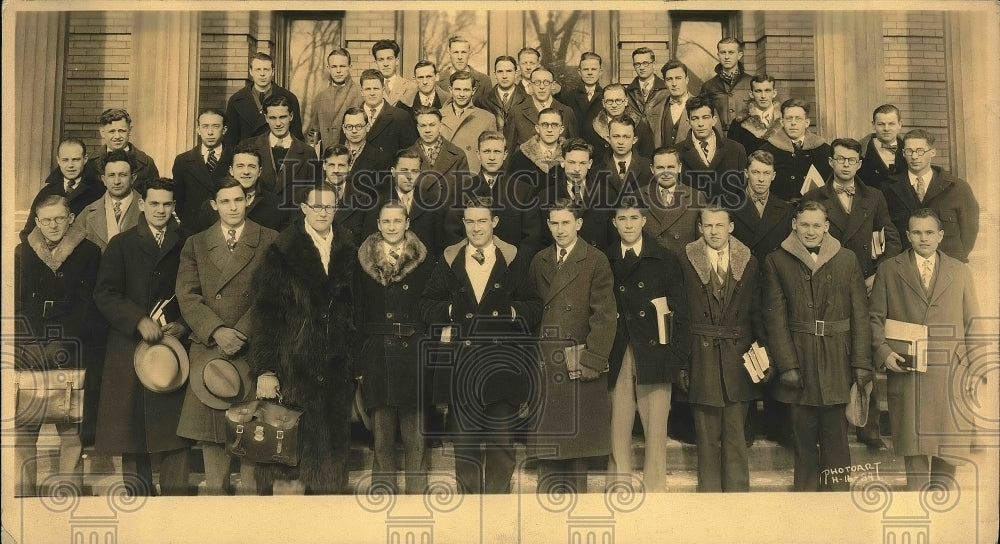 1928 Students from Dr Meiklejohn&#39;s College U of Wis.  - Historic Images