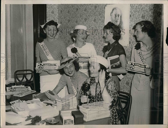 1936 Bellevue Stratford Hotel o Philadelphia  - Historic Images