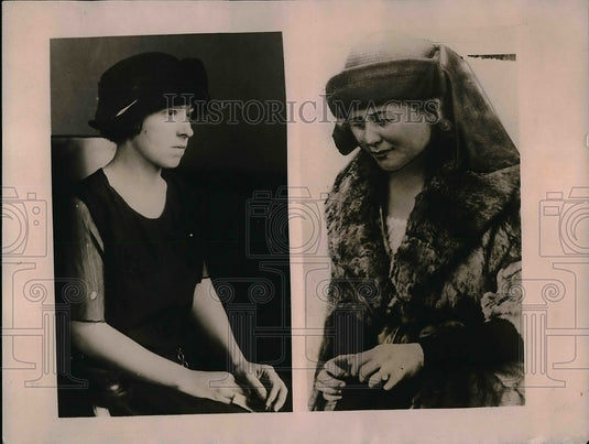 1922 Press Photo Wife of Convicted Murderer Mrs Charles Powell - Historic Images