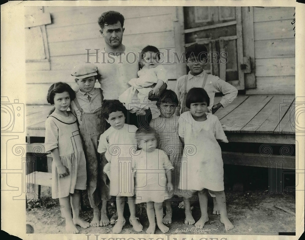 1924 Press Photo Montatlano Family - nea51527 - Historic Images